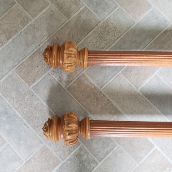 Custom Curtains 2 Valances 68W x 18L Each Wide Pocket Yellow Roses Heavy Duty Co - Picture 11 of 14